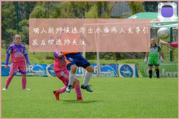 湖人新帅候选浮出水面两人竞争引发后续选帅关注